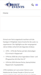 Mobile Screenshot of orbitevents.ch